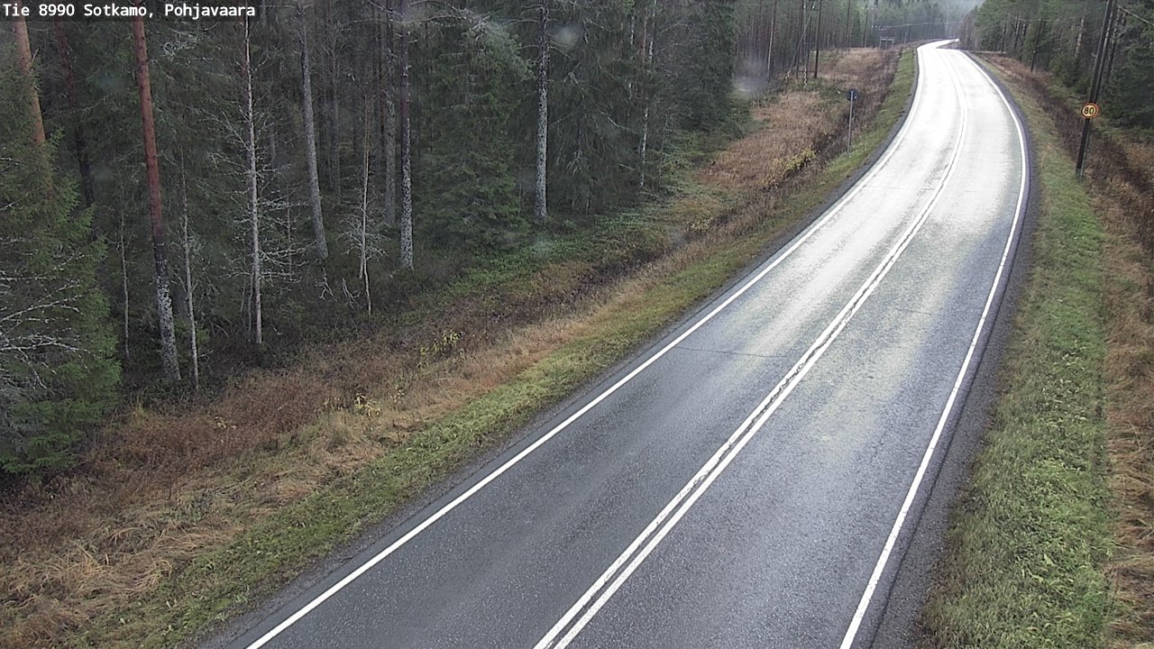 Kelikamerat Kuva Tie 8990 Sotkamo, Pohjavaara, Sotkamo, Kainuu