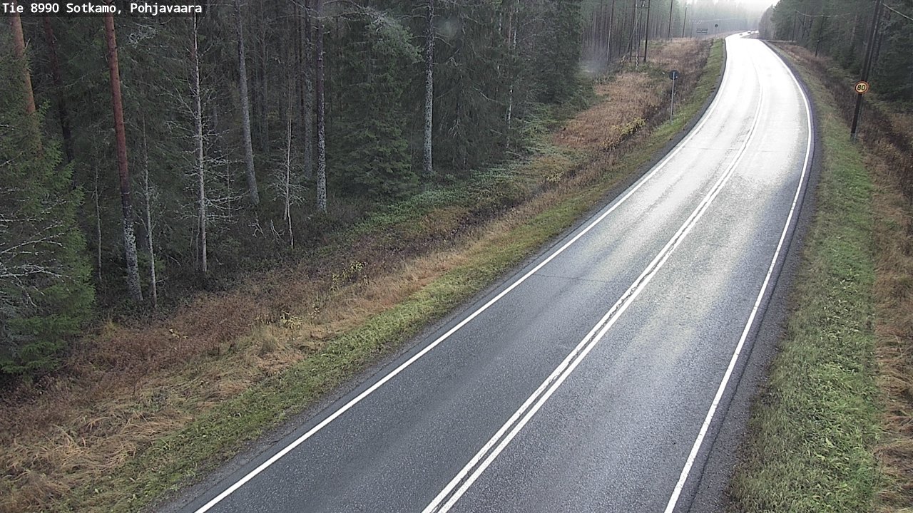 Kelikamerat Kuva Tie 8990 Sotkamo, Pohjavaara, Sotkamo, Kainuu