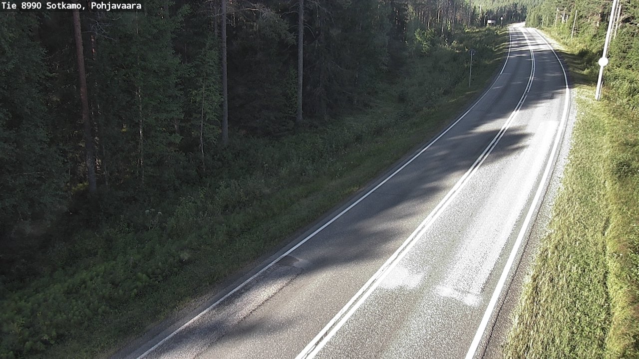 Kelikamerat Kuva Tie 8990 Sotkamo, Pohjavaara, Sotkamo, Kainuu