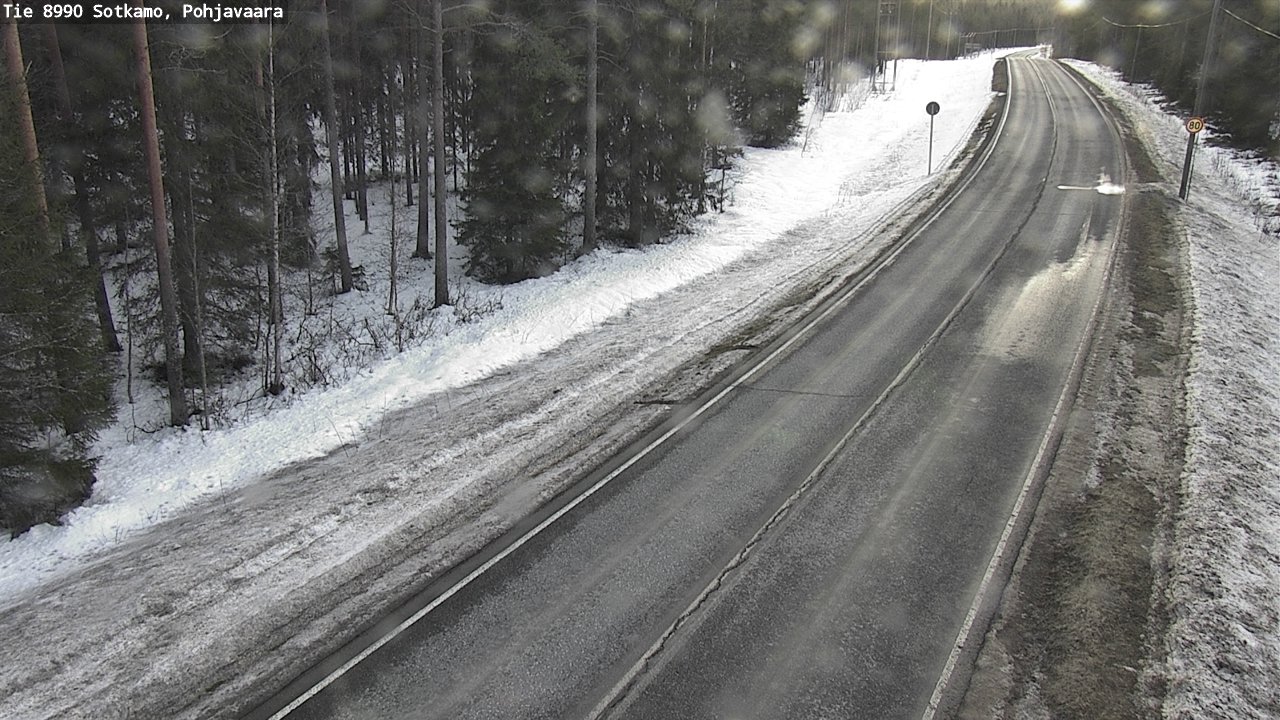 Kelikamerat Kuva Tie 8990 Sotkamo, Pohjavaara, Sotkamo, Kainuu