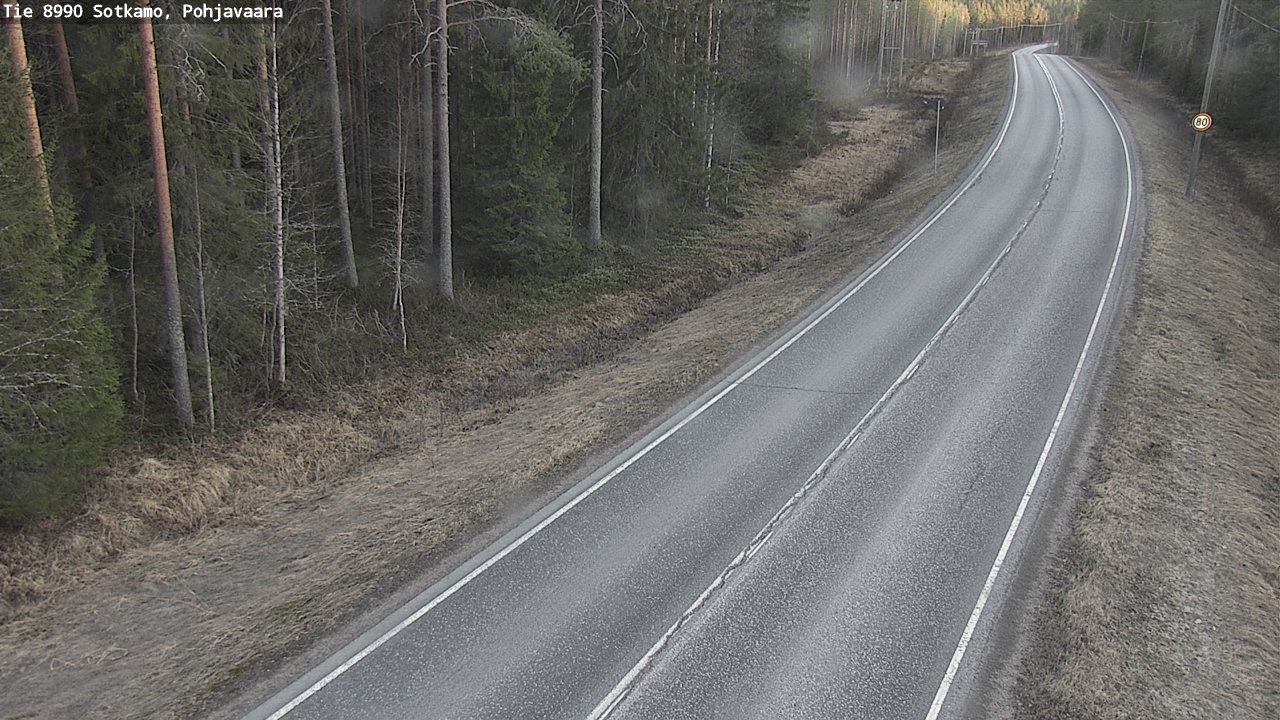 Kelikamerat Kuva Tie 8990 Sotkamo, Pohjavaara, Sotkamo, Kainuu