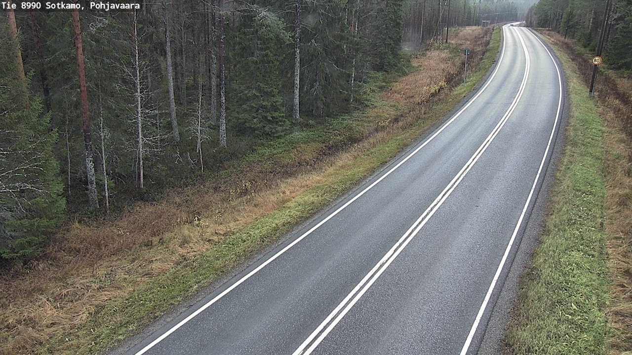 Kelikamerat Kuva Tie 8990 Sotkamo, Pohjavaara, Sotkamo, Kainuu