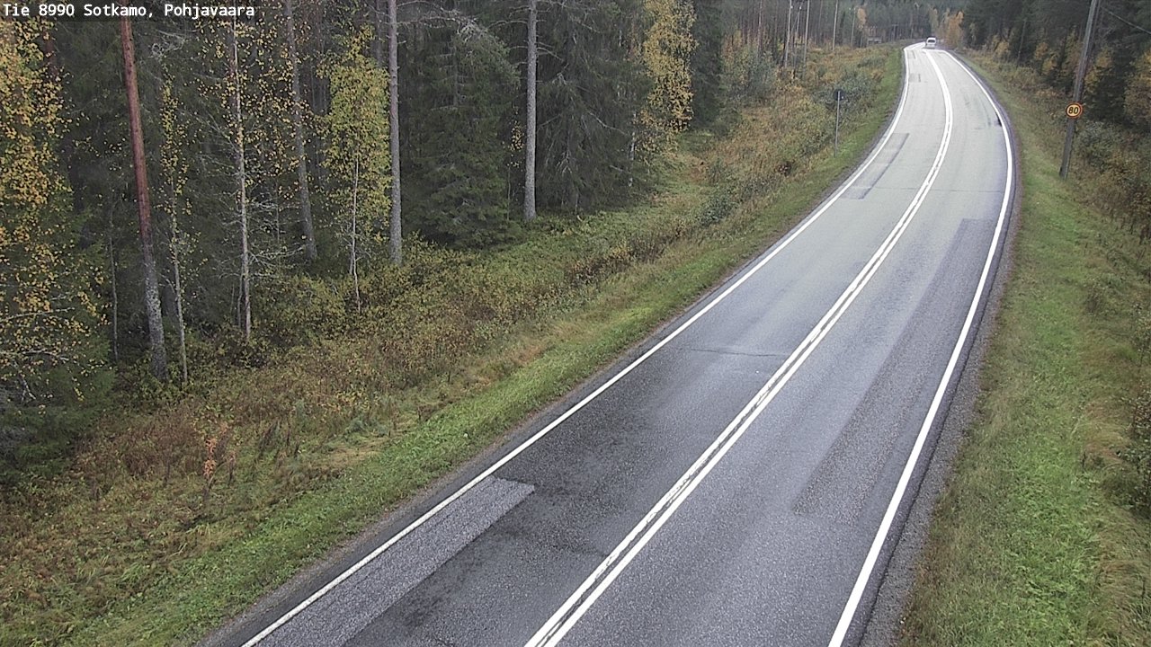 Kelikamerat Kuva Tie 8990 Sotkamo, Pohjavaara, Sotkamo, Kainuu