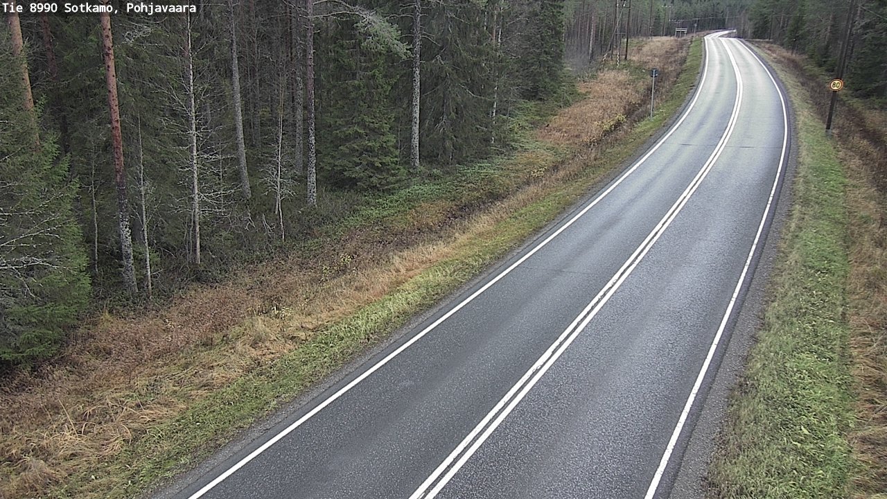 Kelikamerat Kuva Tie 8990 Sotkamo, Pohjavaara, Sotkamo, Kainuu