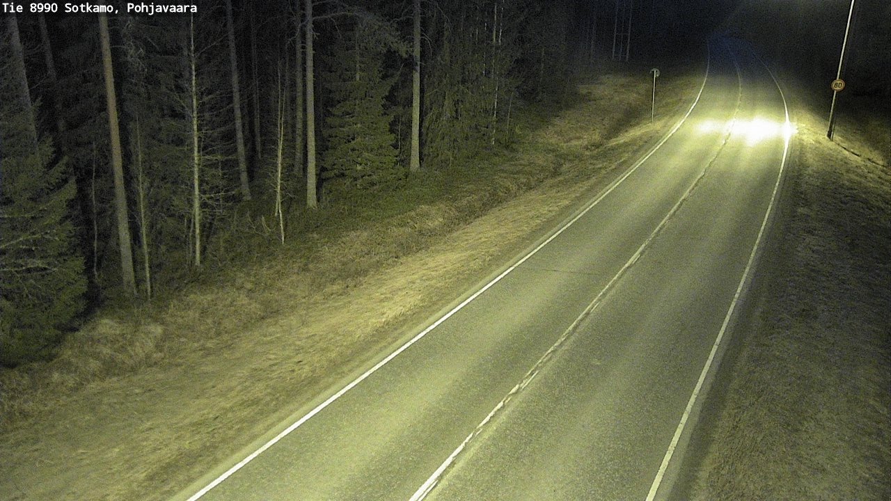 Kelikamerat Kuva Tie 8990 Sotkamo, Pohjavaara, Sotkamo, Kainuu