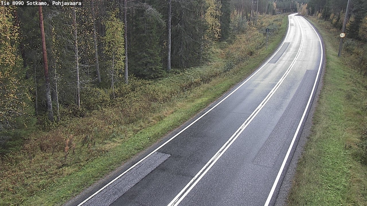 Kelikamerat Kuva Tie 8990 Sotkamo, Pohjavaara, Sotkamo, Kainuu