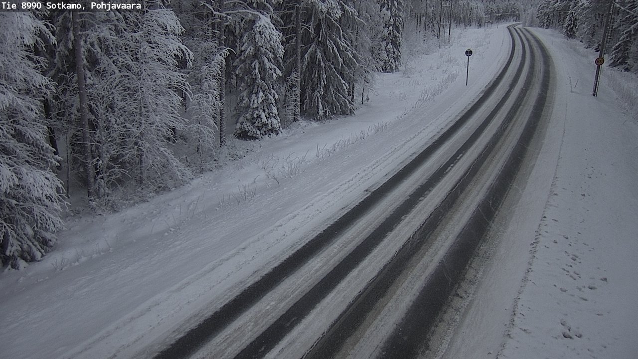 Kelikamerat Kuva Tie 8990 Sotkamo, Pohjavaara, Sotkamo, Kainuu