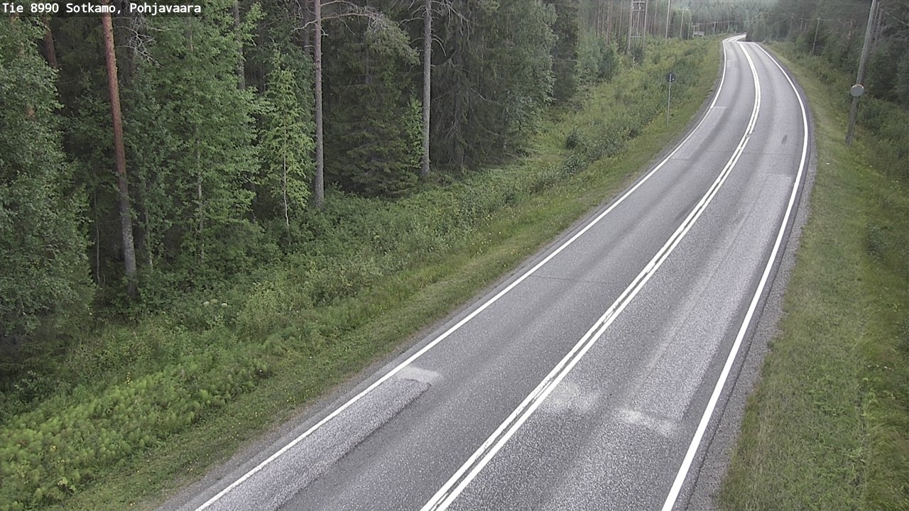 Kelikamerat Kuva Tie 8990 Sotkamo, Pohjavaara, Sotkamo, Kainuu
