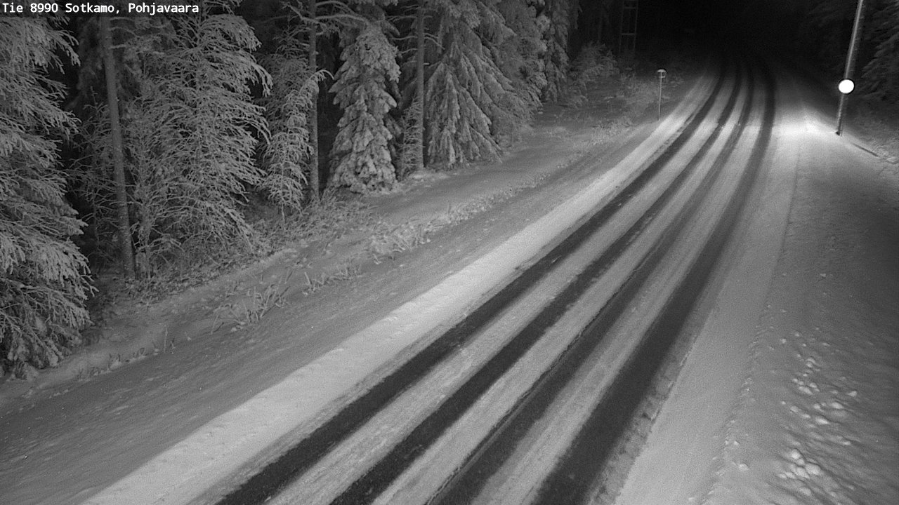 Kelikamerat Kuva Tie 8990 Sotkamo, Pohjavaara, Sotkamo, Kainuu