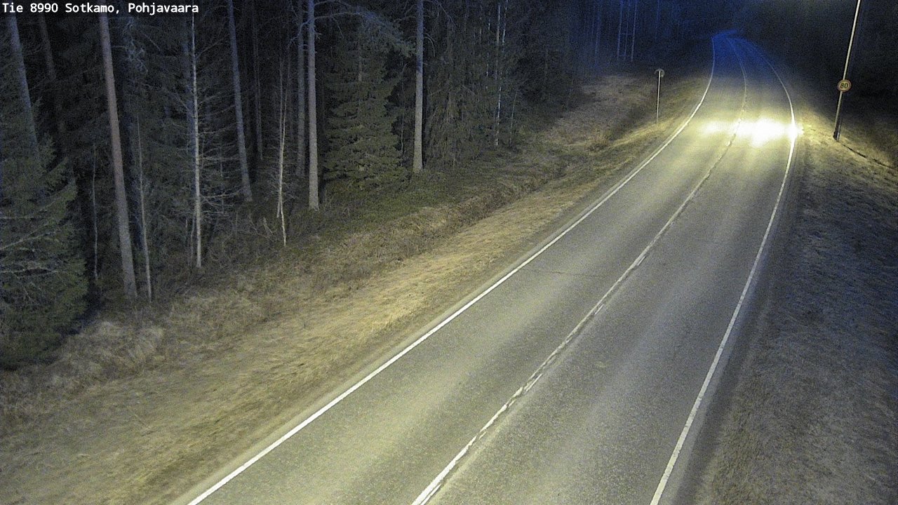 Kelikamerat Kuva Tie 8990 Sotkamo, Pohjavaara, Sotkamo, Kainuu
