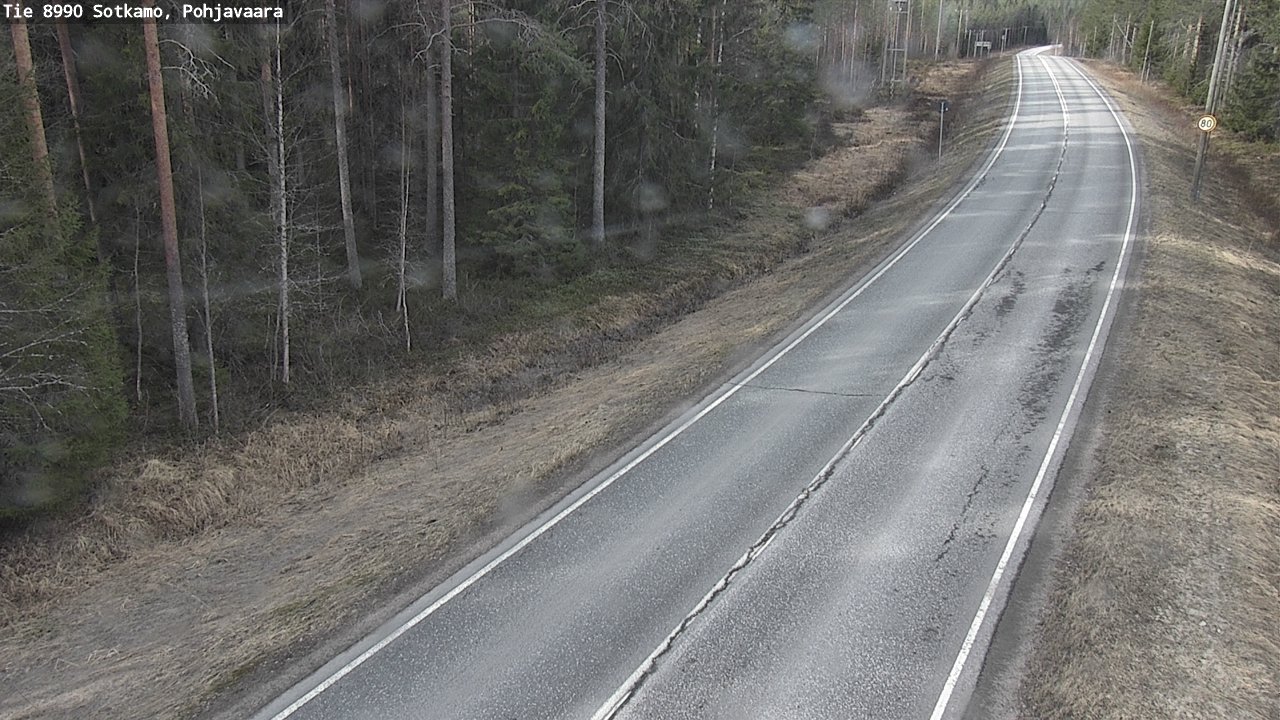 Kelikamerat Kuva Tie 8990 Sotkamo, Pohjavaara, Sotkamo, Kainuu