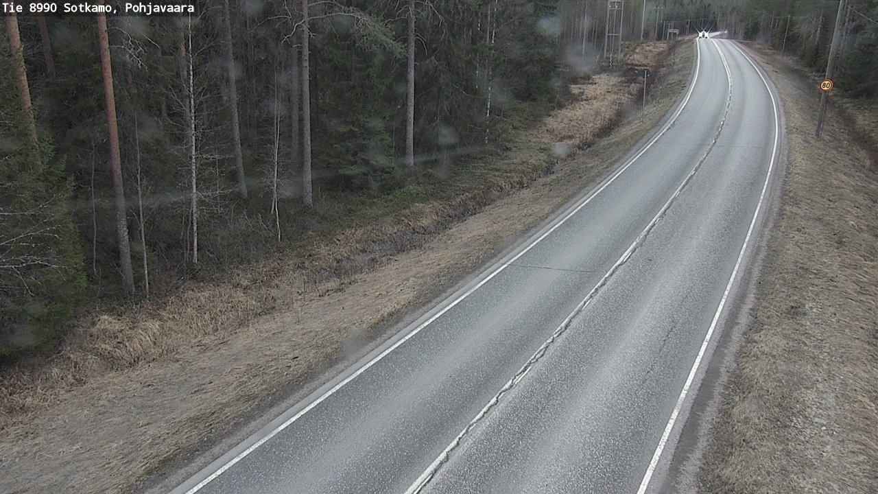 Kelikamerat Kuva Tie 8990 Sotkamo, Pohjavaara, Sotkamo, Kainuu