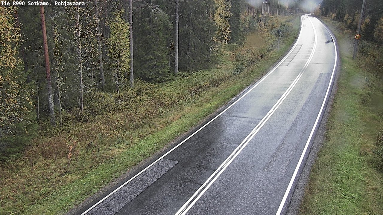 Kelikamerat Kuva Tie 8990 Sotkamo, Pohjavaara, Sotkamo, Kainuu