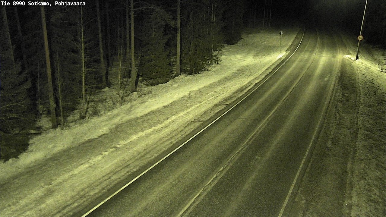 Kelikamerat Kuva Tie 8990 Sotkamo, Pohjavaara, Sotkamo, Kainuu