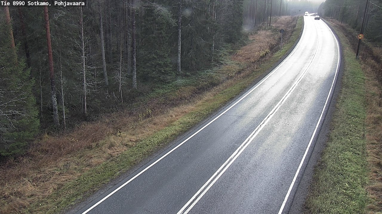 Kelikamerat Kuva Tie 8990 Sotkamo, Pohjavaara, Sotkamo, Kainuu