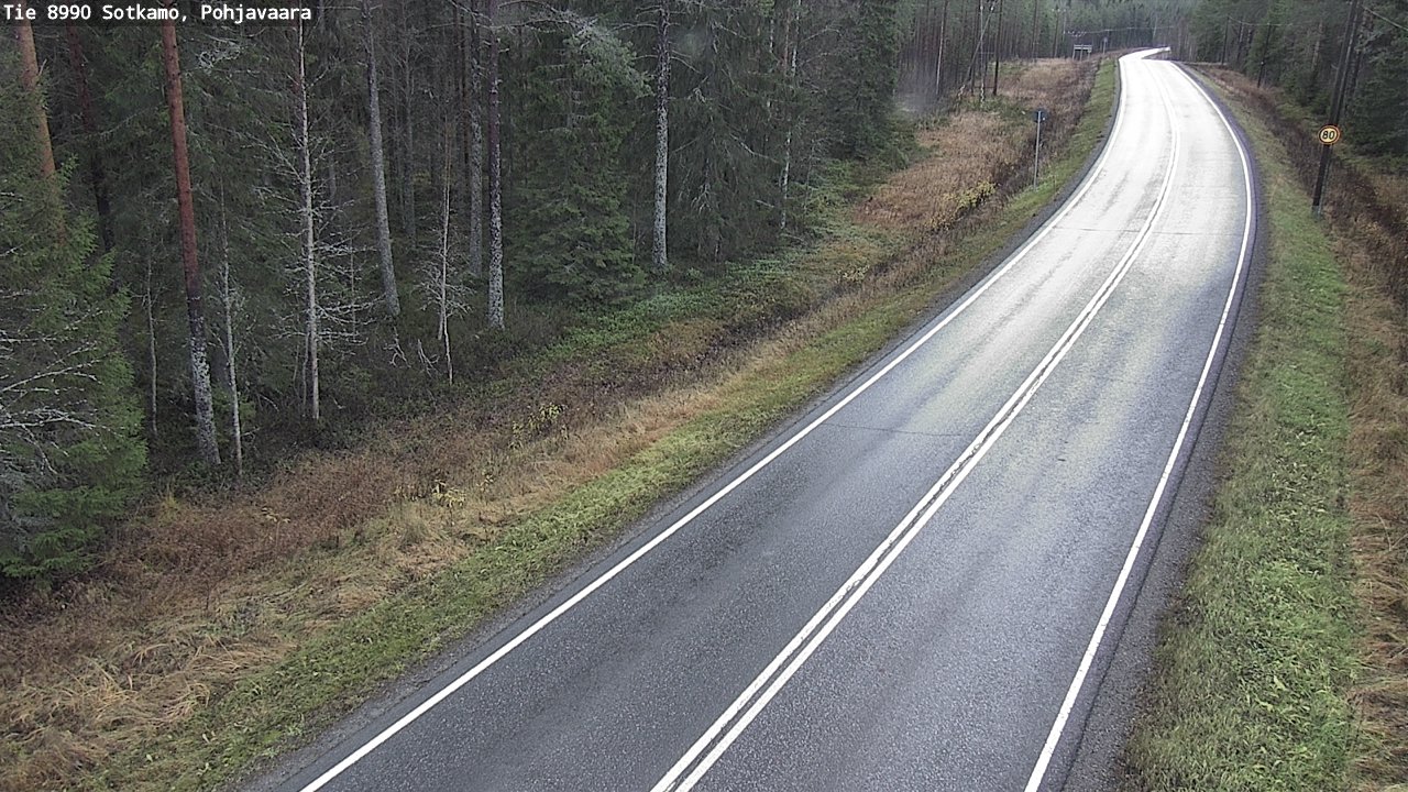 Kelikamerat Kuva Tie 8990 Sotkamo, Pohjavaara, Sotkamo, Kainuu