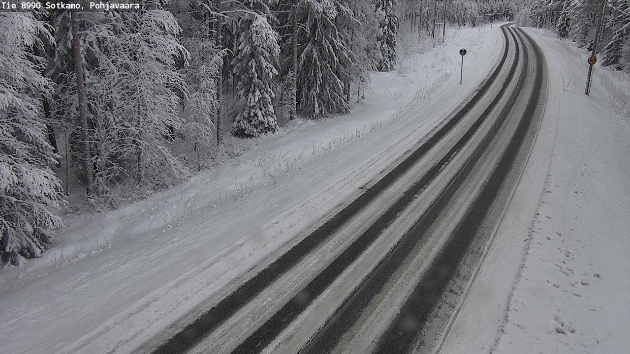 Kelikamerat Kuva Tie 8990 Sotkamo, Pohjavaara, Sotkamo, Kainuu