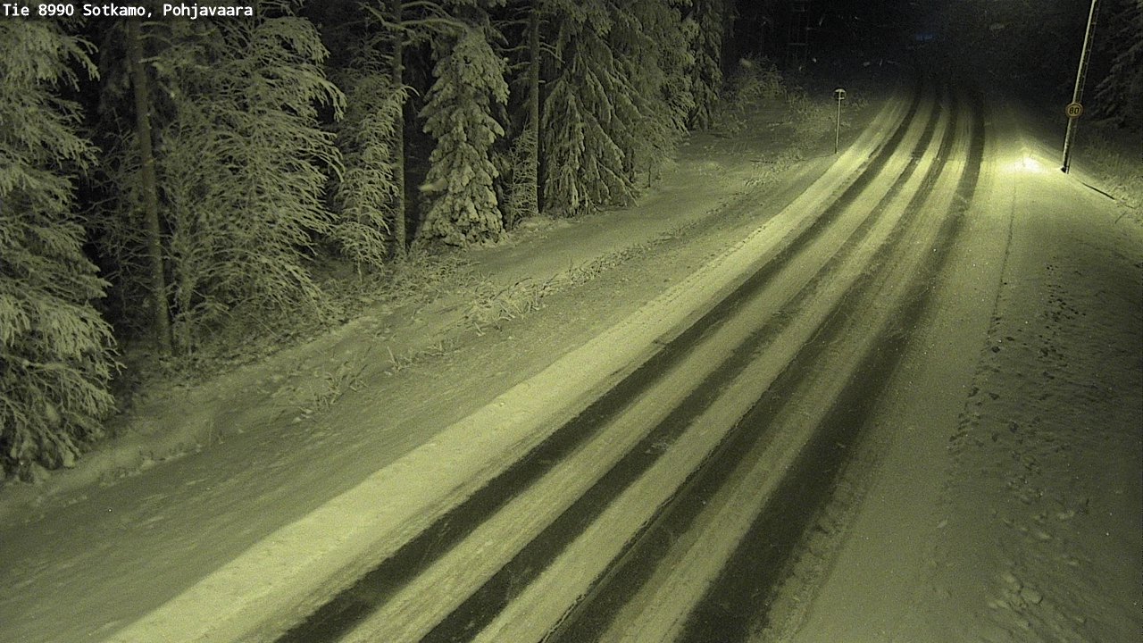 Kelikamerat Kuva Tie 8990 Sotkamo, Pohjavaara, Sotkamo, Kainuu