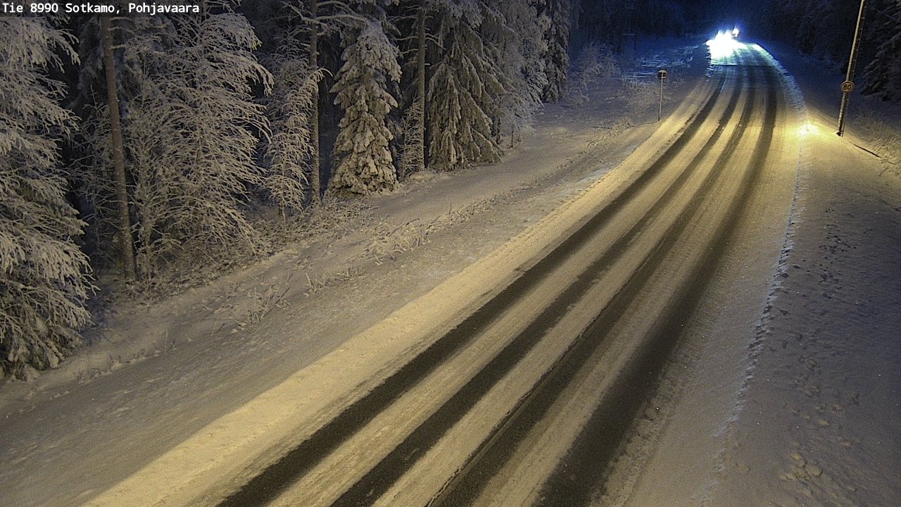 Kelikamerat Kuva Tie 8990 Sotkamo, Pohjavaara, Sotkamo, Kainuu