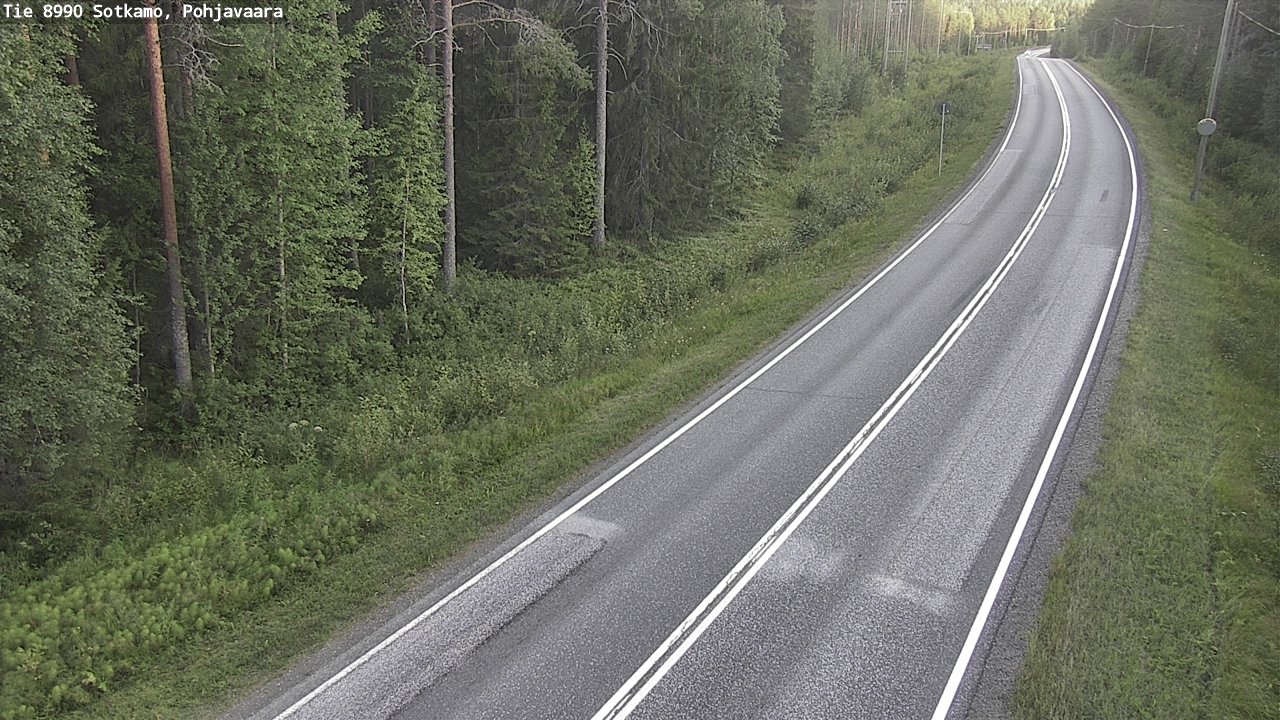 Kelikamerat Kuva Tie 8990 Sotkamo, Pohjavaara, Sotkamo, Kainuu