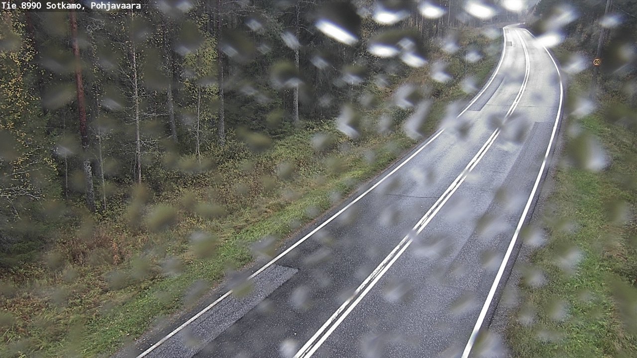 Weather Camera Image Road 8990 Sotkamo, Pohjavaara, Sotkamo, Kainuu