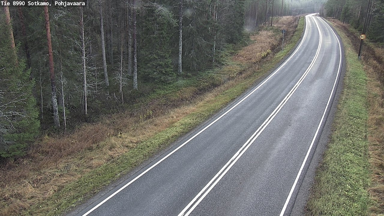 Kelikamerat Kuva Tie 8990 Sotkamo, Pohjavaara, Sotkamo, Kainuu