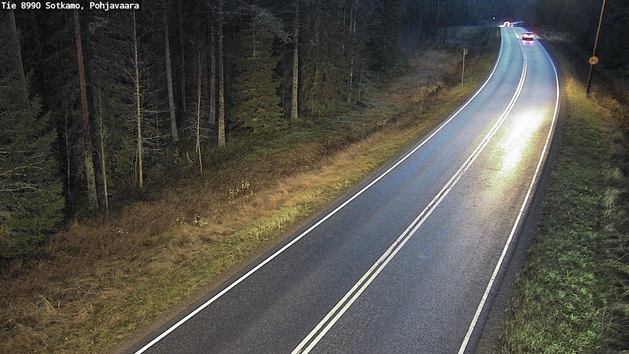 Kelikamerat Kuva Tie 8990 Sotkamo, Pohjavaara, Sotkamo, Kainuu