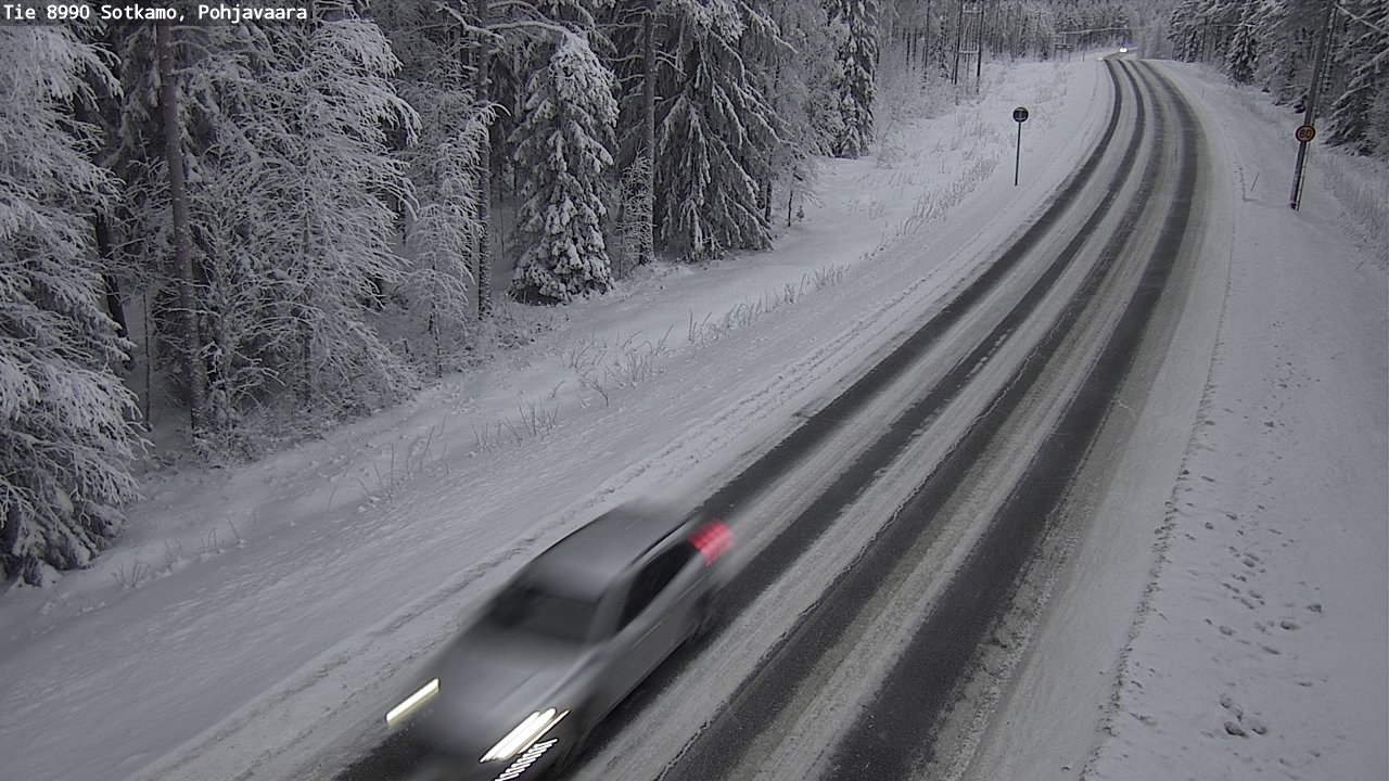 Kelikamerat Kuva Tie 8990 Sotkamo, Pohjavaara, Sotkamo, Kainuu