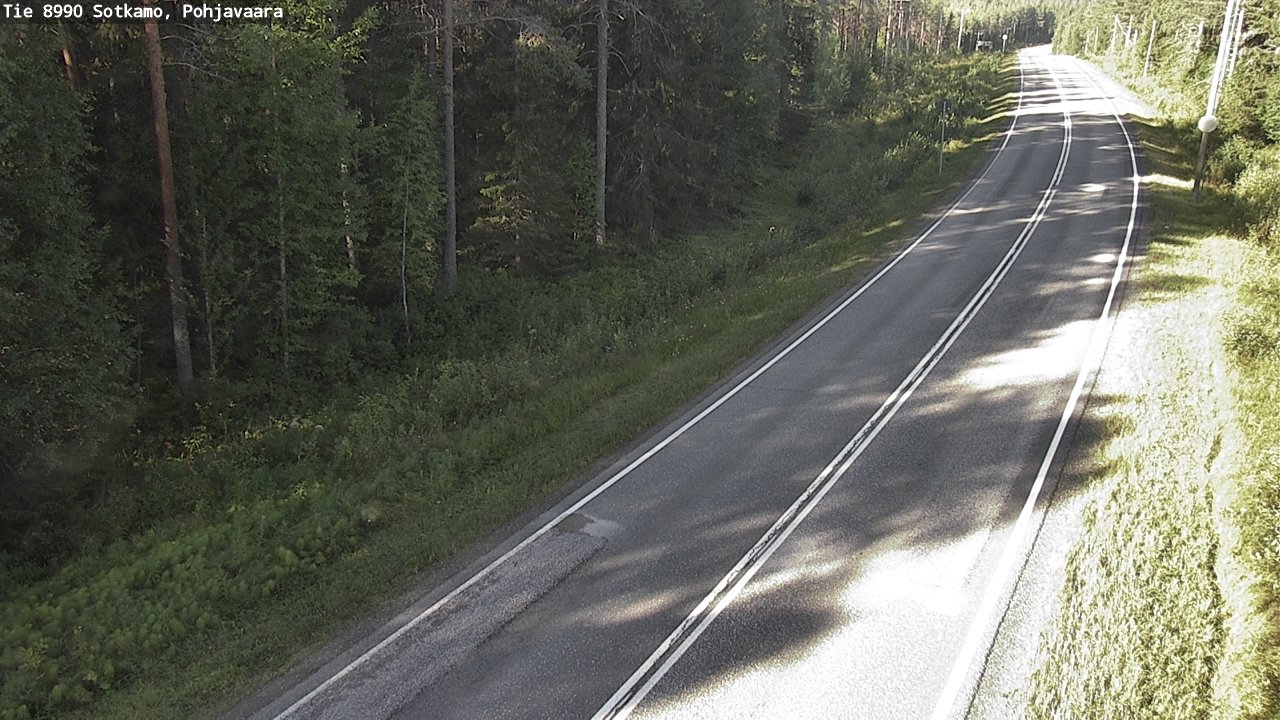 Kelikamerat Kuva Tie 8990 Sotkamo, Pohjavaara, Sotkamo, Kainuu