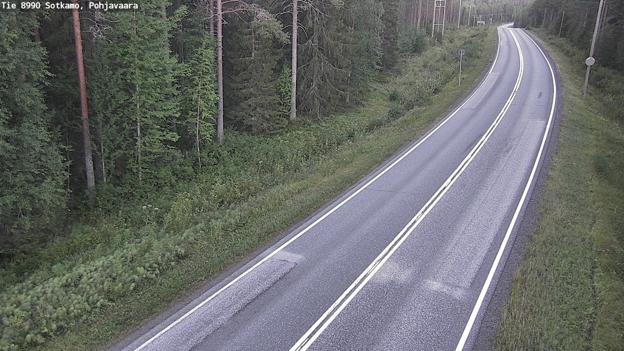 Kelikamerat Kuva Tie 8990 Sotkamo, Pohjavaara, Sotkamo, Kainuu