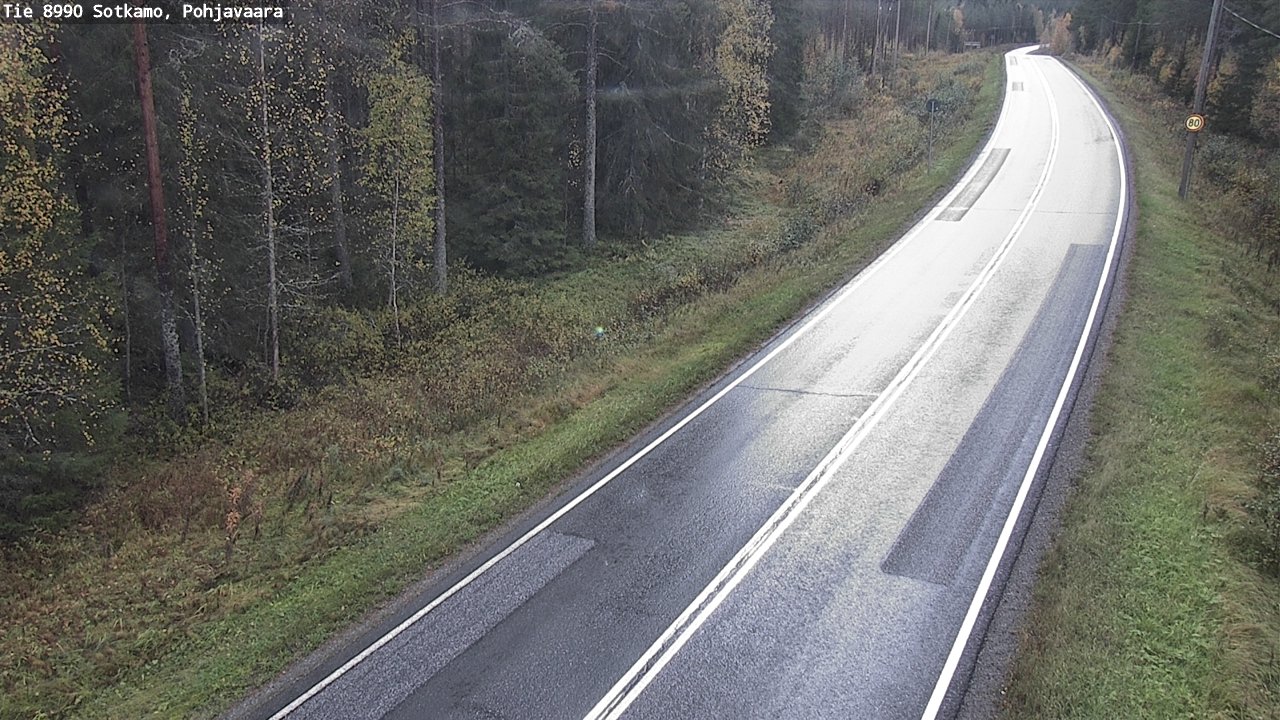 Kelikamerat Kuva Tie 8990 Sotkamo, Pohjavaara, Sotkamo, Kainuu