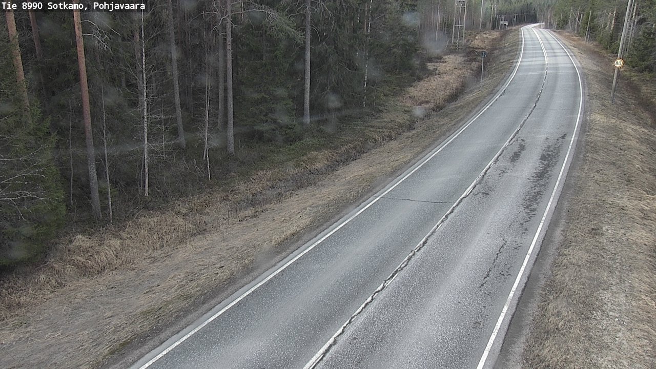 Kelikamerat Kuva Tie 8990 Sotkamo, Pohjavaara, Sotkamo, Kainuu