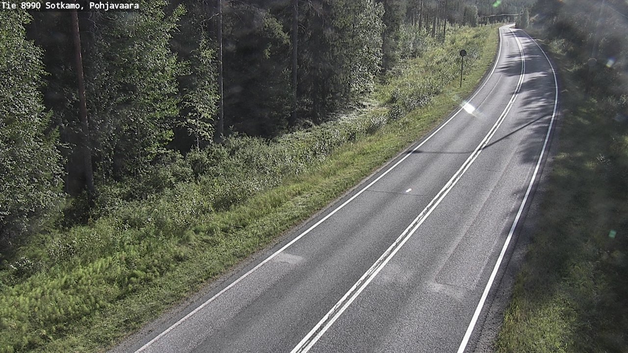 Kelikamerat Kuva Tie 8990 Sotkamo, Pohjavaara, Sotkamo, Kainuu