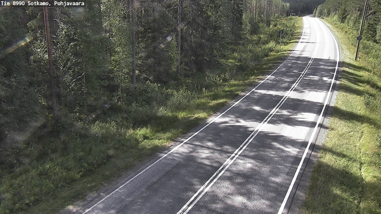 Kelikamerat Kuva Tie 8990 Sotkamo, Pohjavaara, Sotkamo, Kainuu