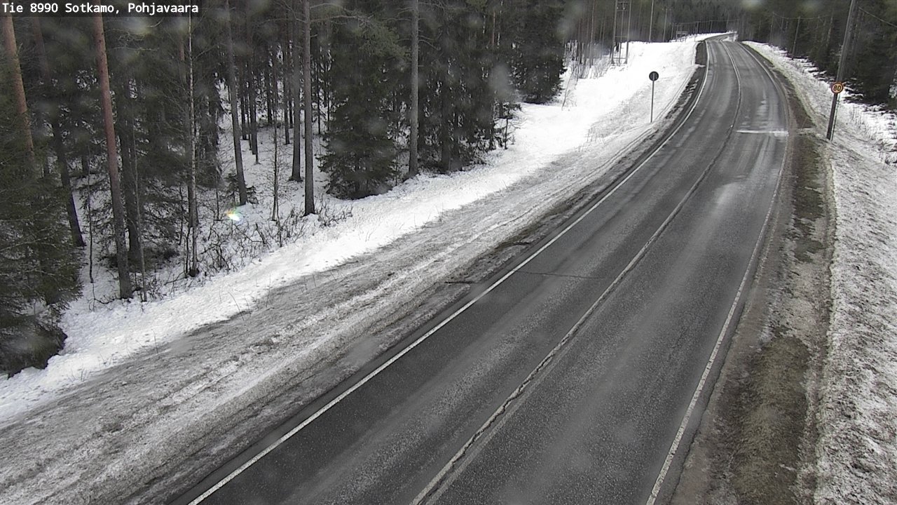 Kelikamerat Kuva Tie 8990 Sotkamo, Pohjavaara, Sotkamo, Kainuu