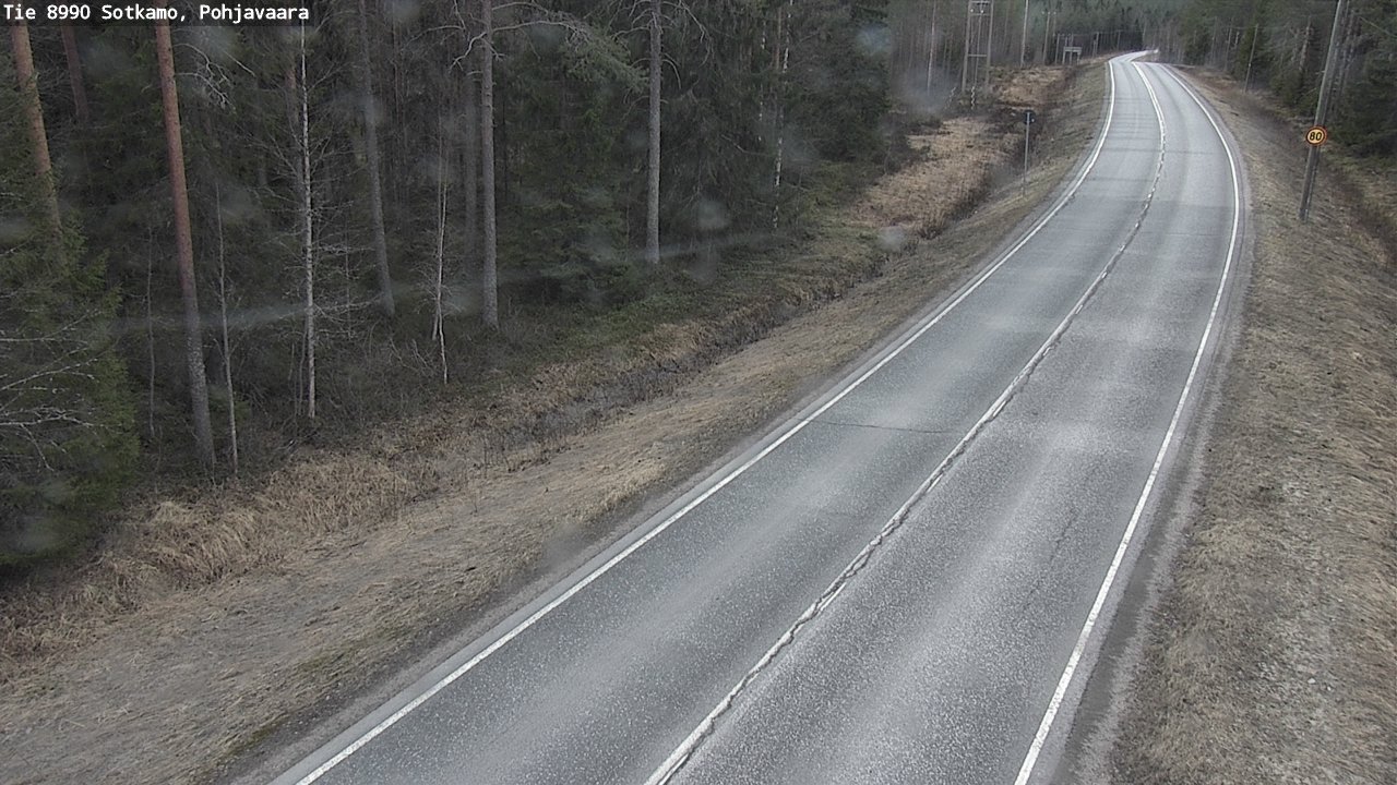 Kelikamerat Kuva Tie 8990 Sotkamo, Pohjavaara, Sotkamo, Kainuu