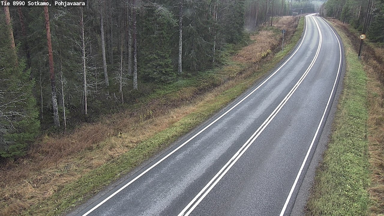 Kelikamerat Kuva Tie 8990 Sotkamo, Pohjavaara, Sotkamo, Kainuu