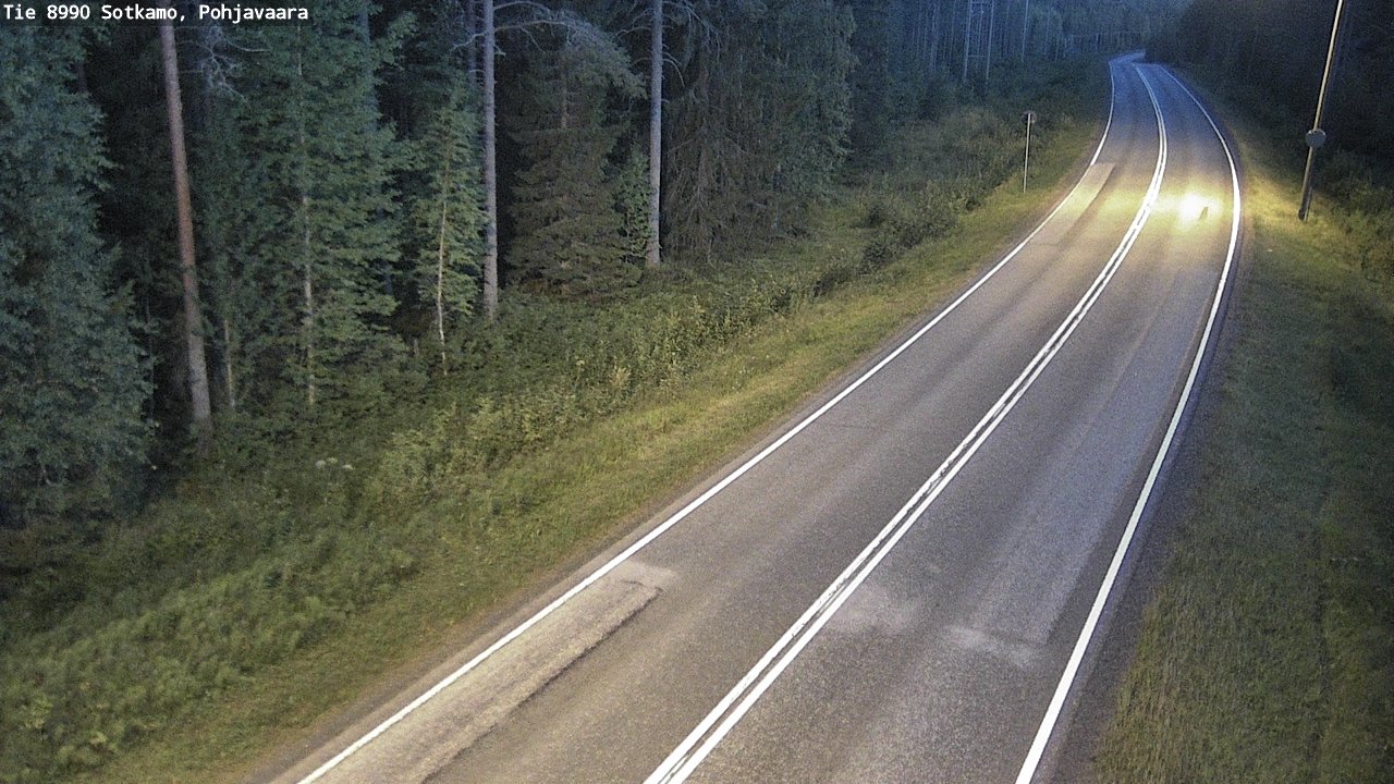 Kelikamerat Kuva Tie 8990 Sotkamo, Pohjavaara, Sotkamo, Kainuu