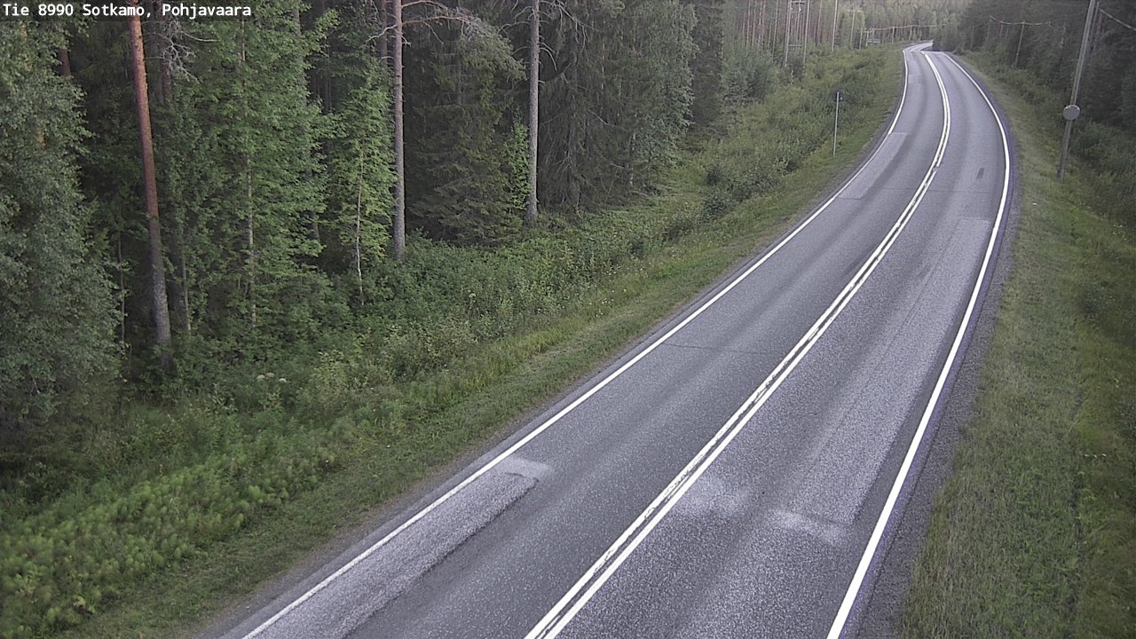 Kelikamerat Kuva Tie 8990 Sotkamo, Pohjavaara, Sotkamo, Kainuu
