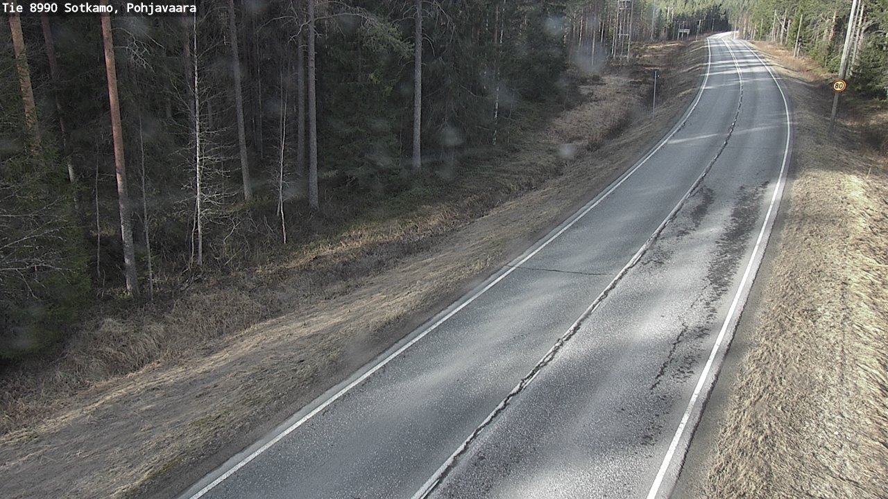 Kelikamerat Kuva Tie 8990 Sotkamo, Pohjavaara, Sotkamo, Kainuu