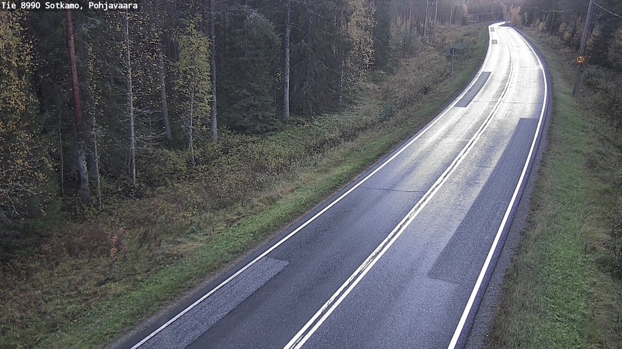 Kelikamerat Kuva Tie 8990 Sotkamo, Pohjavaara, Sotkamo, Kainuu