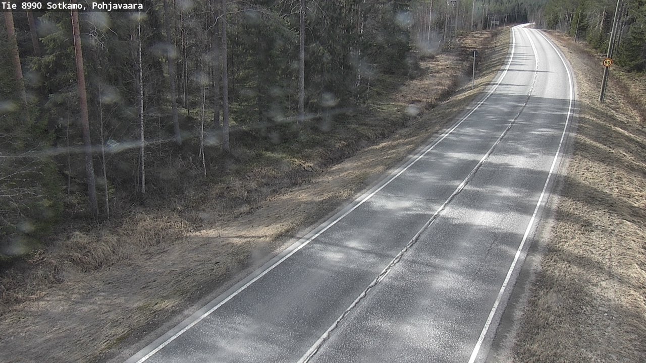 Kelikamerat Kuva Tie 8990 Sotkamo, Pohjavaara, Sotkamo, Kainuu