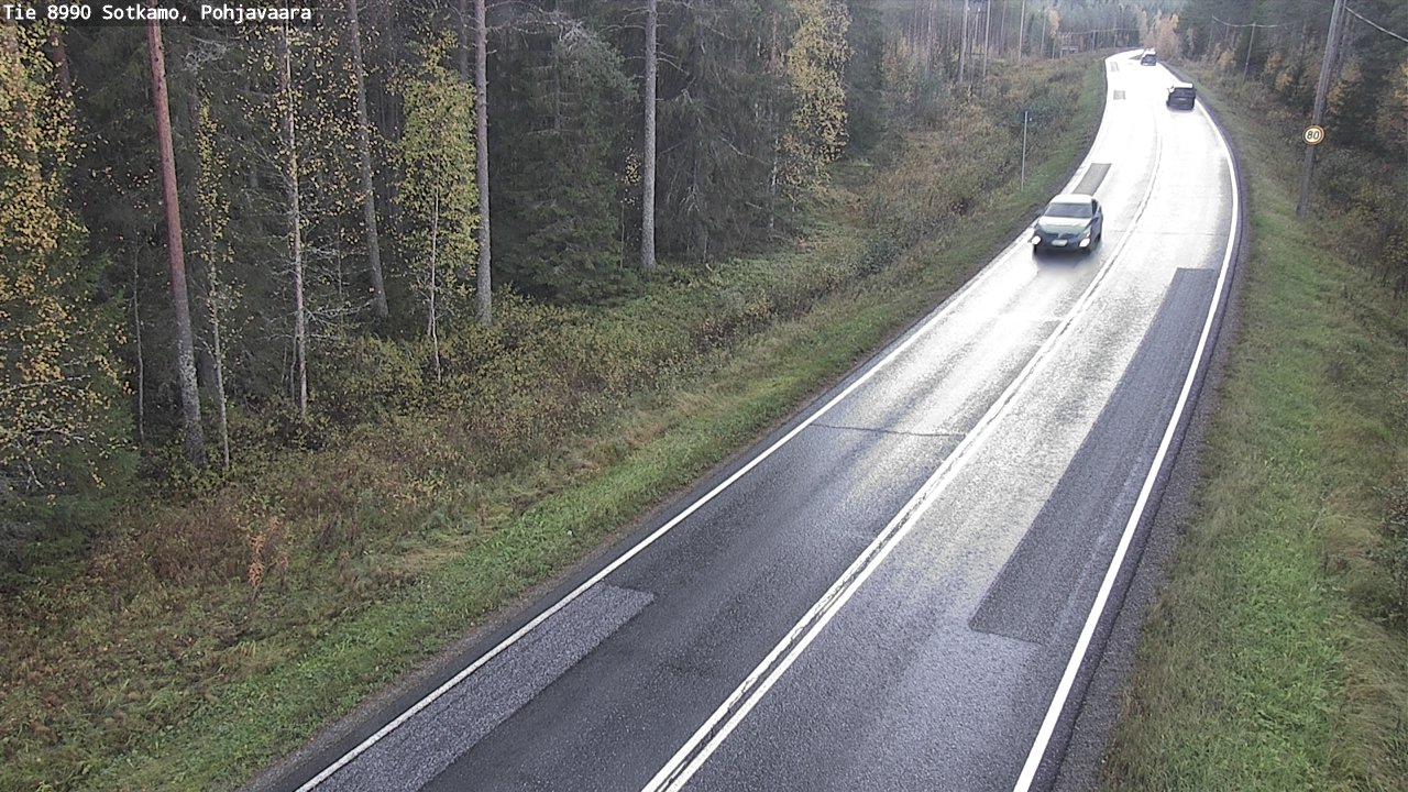 Kelikamerat Kuva Tie 8990 Sotkamo, Pohjavaara, Sotkamo, Kainuu