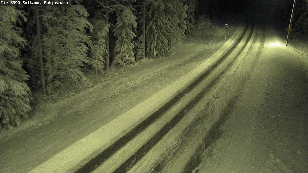 Kelikamerat Kuva Tie 8990 Sotkamo, Pohjavaara, Sotkamo, Kainuu