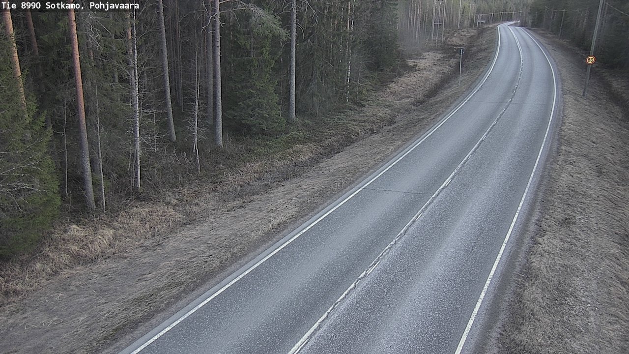Kelikamerat Kuva Tie 8990 Sotkamo, Pohjavaara, Sotkamo, Kainuu