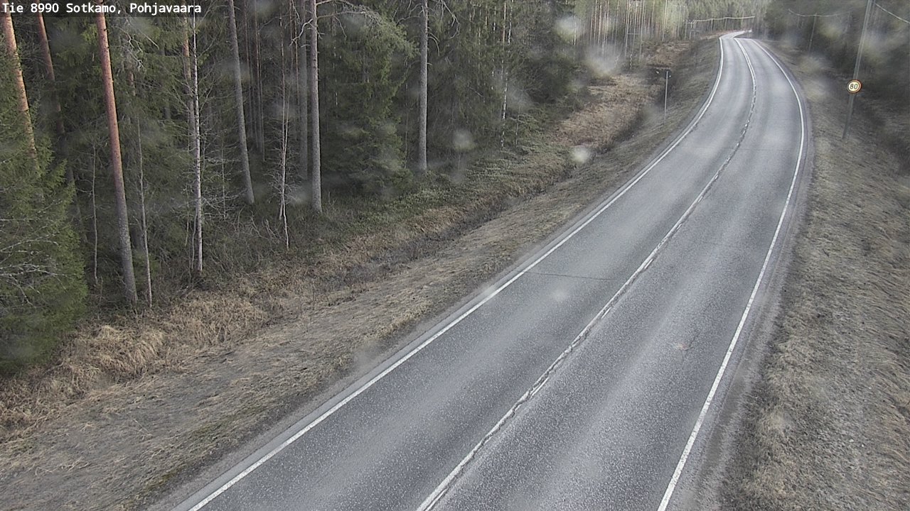 Kelikamerat Kuva Tie 8990 Sotkamo, Pohjavaara, Sotkamo, Kainuu