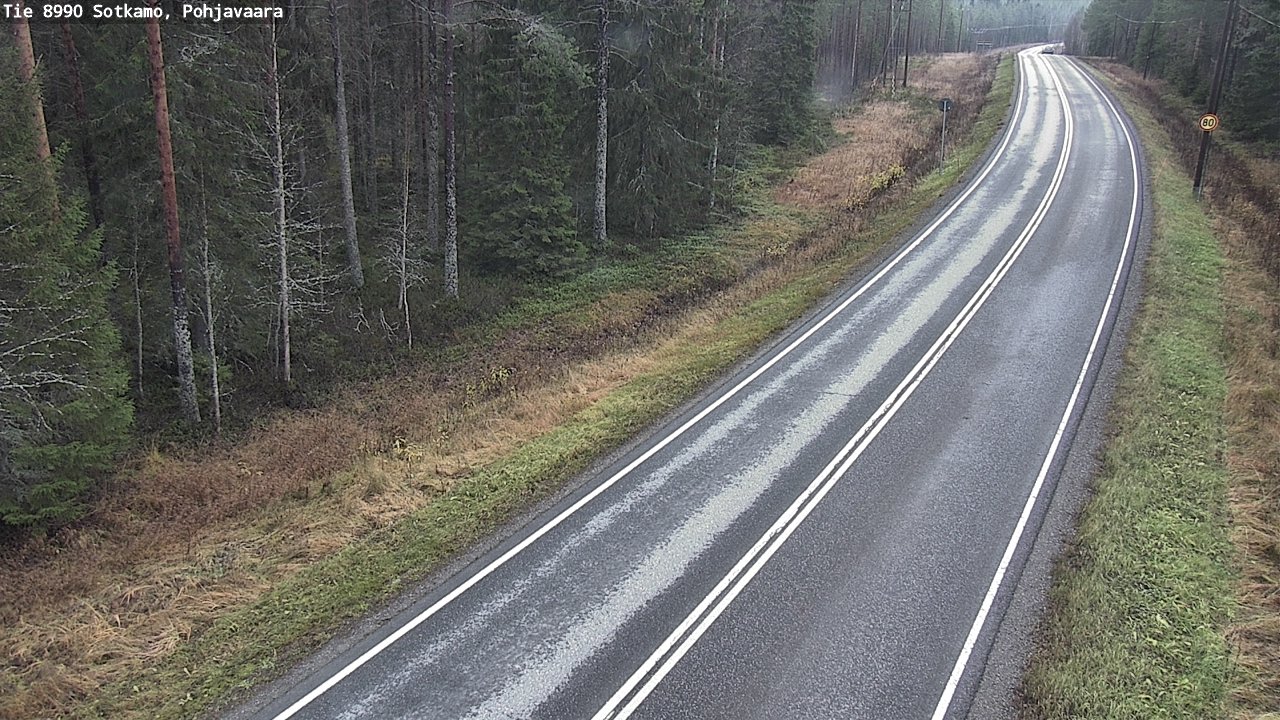 Kelikamerat Kuva Tie 8990 Sotkamo, Pohjavaara, Sotkamo, Kainuu