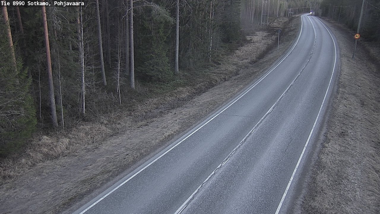 Kelikamerat Kuva Tie 8990 Sotkamo, Pohjavaara, Sotkamo, Kainuu