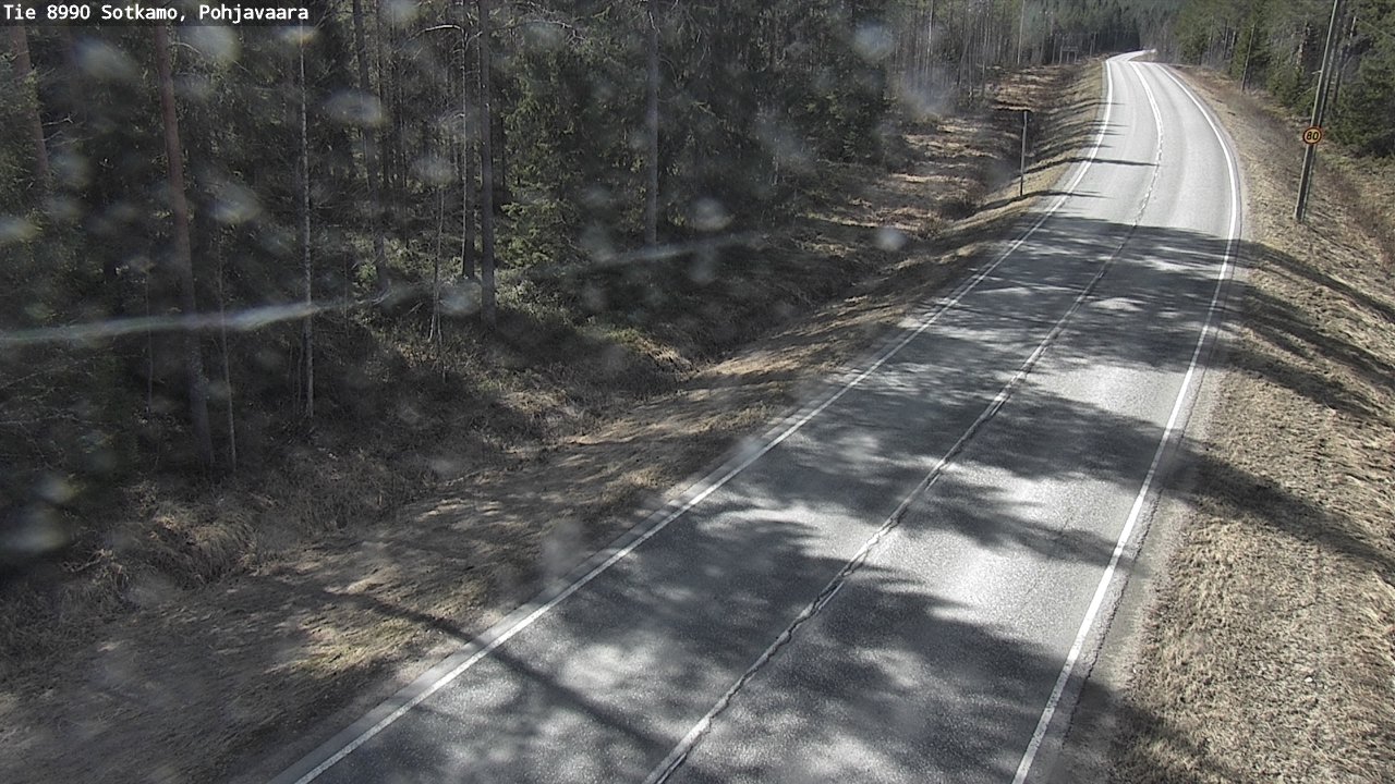 Kelikamerat Kuva Tie 8990 Sotkamo, Pohjavaara, Sotkamo, Kainuu