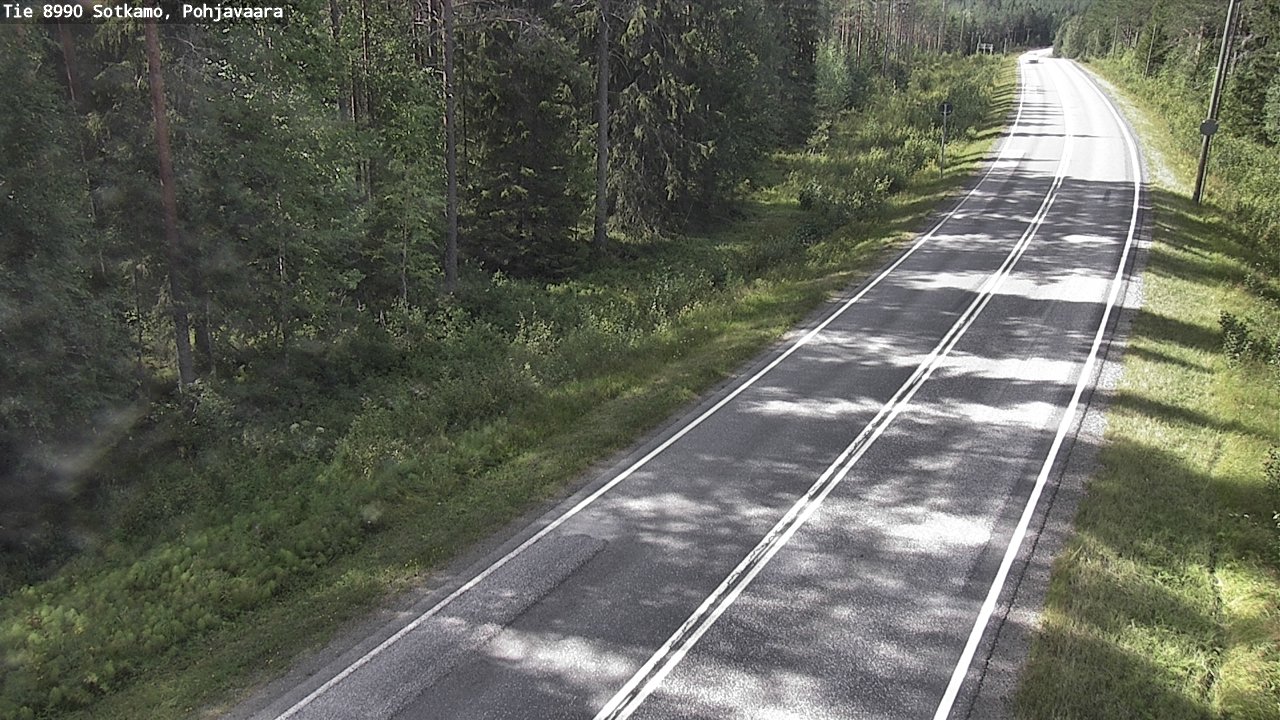 Kelikamerat Kuva Tie 8990 Sotkamo, Pohjavaara, Sotkamo, Kainuu